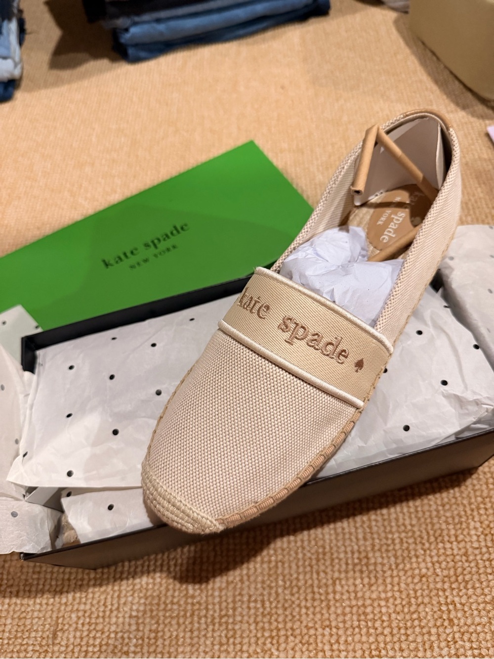 kate spade Green and Black Shoe Box with Label